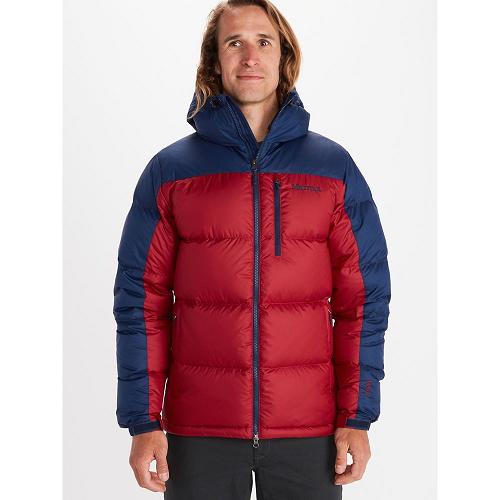 Marmot Guides Down Jacket For Mens Dark Red CHY279483